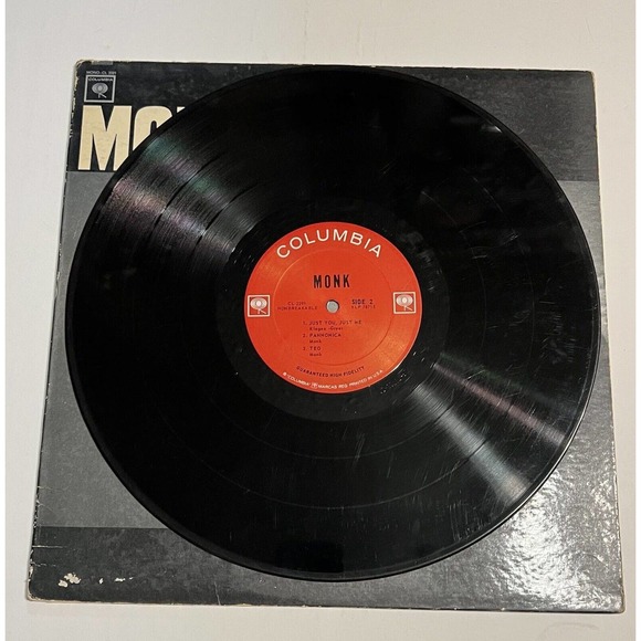 THELONIOUS MONK 'MONK' LP UK IMPORT MONO - NM ORIGINAL 1965 - CL 2291 - Picture 5 of 5